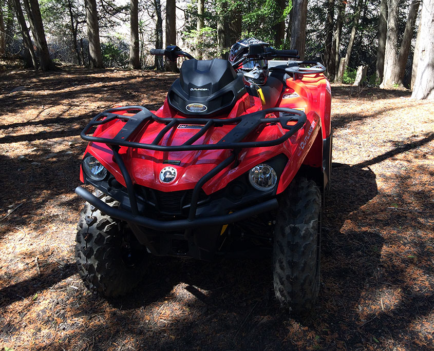 Can Am Outlander ATV Red, ATV Tours & Rentals