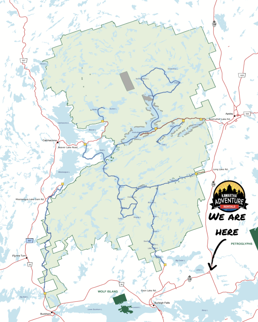 Kawartha Highland Park Map