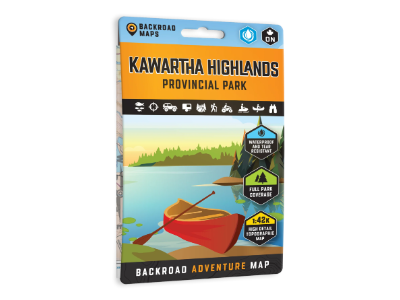 Kawartha Highlands Provincial Park map