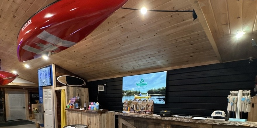 Kawartha Adventure Rentals store interior