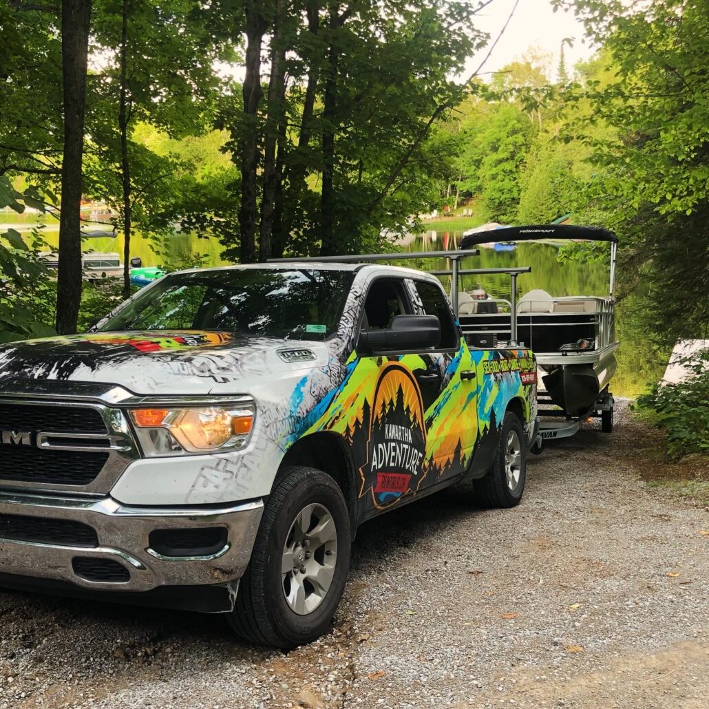 BARRY'S BAY Pontoon Boat rental deliver
